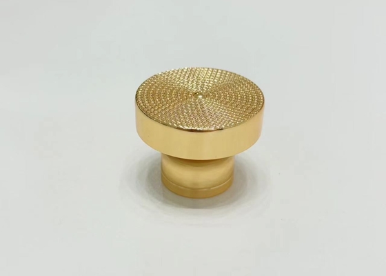Duurzame en elegante gouden metalen parfumkap voor branding en personalisatie