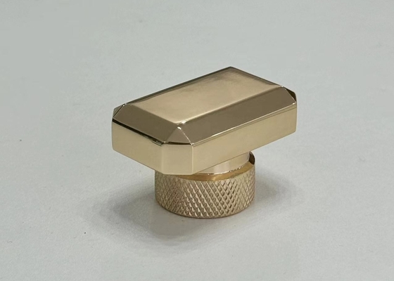 Uitstekende T-vormige aangepaste kleur metalen parfum kap Zink legering parfum caps