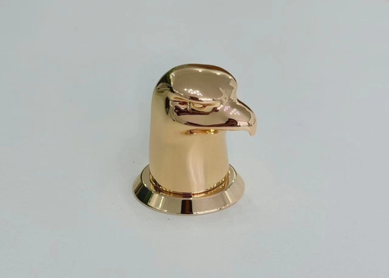 Metalen fleskappen voor huidverzorging met een adequaat logo