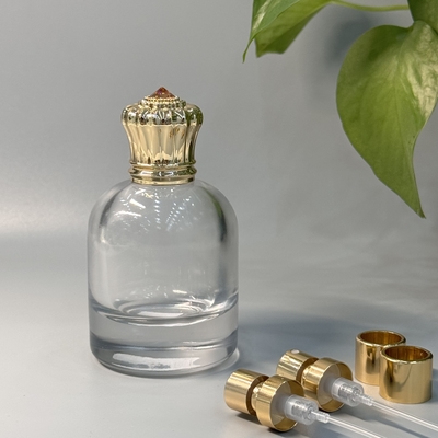 Zinklegeringen Zamak Parfumkappen in gouden kleur voor duurzame en elegante geurverpakkingen