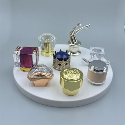 15mm Diameter Non Spill ABS Plastic Perfume Bottle Cap with 100°C Temperature Resistance