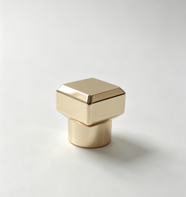 Minimalistische Zinkenleger Parfumfles Dop - High-End Verguld