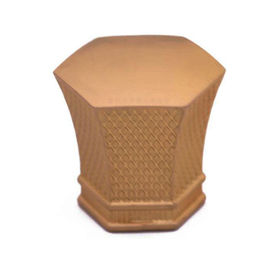 Matrijs Gegoten het Metaalparfum GLB, Gouden Kleur Aangepaste Kroonkurken van de Bloemvorm