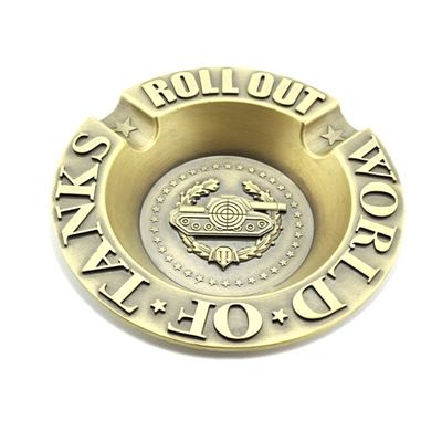 L149.5mm Europees de Legeringsasbakje van het Stijl Antiek Zink