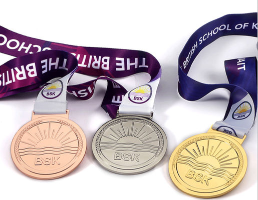 De Legeringsmedaille van het sportzink