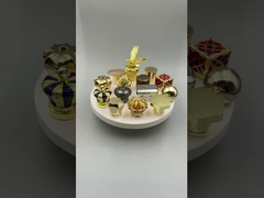 Beste verkoop China Factory Wholesale Custom logo Parfumfles Parfümkappen voor FEA15 glazen fles