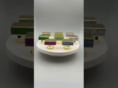 Beste verkoop China Factory Wholesale Custom logo Parfumfles Parfümkappen voor FEA15 glazen fles