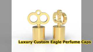 Aangepaste Eagle Zamac parfumdoppen luxe flesverpakking