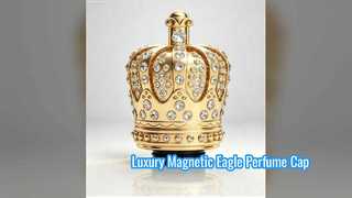 Luxe Eagle Wing magnetische parfumdop verguld